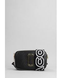 Marc Jacobs - Snapshot Shoulder Bag In Black Leather - Lyst