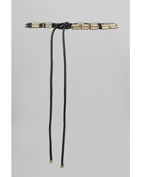 Isabel Marant - Swen Belts In Black Leather - Lyst