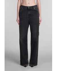 DARKPARK - Lisa Jeans In Black Cotton - Lyst