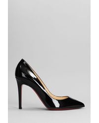 Christian Louboutin - Decollete Pigalle 100 in Pelle Nera - Lyst