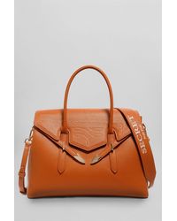 Secret Pon-pon - Yalis Rodeo Large Shoulder Bag In Leather Color Leather - Lyst