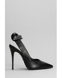 Carrano - Pumps In Black Leather - Lyst