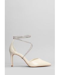 Carrano - Pumps In Beige Leather - Lyst