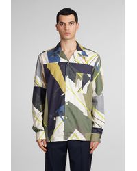 DANILO PAURA - Austin Shirt In Multicolor Cotton - Lyst