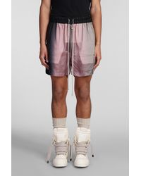 Rick Owens - Shorts Bela boxers in Cupro Multicolor - Lyst