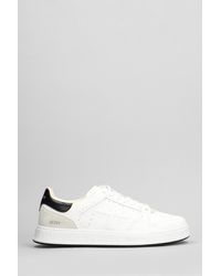 Premiata - Quinn Sneakers In White Leather - Lyst