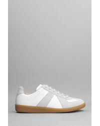 Maison Margiela - Replica Sneakers In White Leather - Lyst