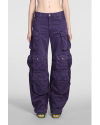The Attico - Fern Jeans In Viola Cotton - Lyst