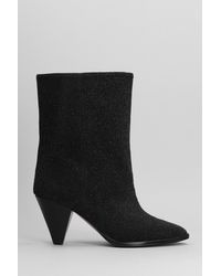 Isabel Marant - Rouxa High Heels Ankle Boots - Lyst
