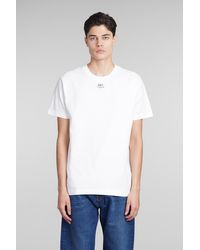 Off-White c/o Virgil Abloh - Off- T-shirt In Cotton - Lyst