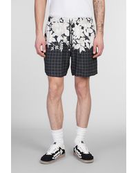 Amiri - Shorts in viscosa Nera - Lyst