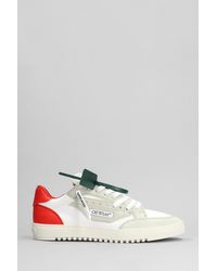 Off-White c/o Virgil Abloh - 5.0 Off Court Sneakers In White Leather - Lyst