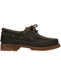 Timberland Leather Midnight Clyde Hill Loafers in Blue for Men - Lyst