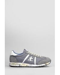 Premiata - Sneakers Lucy in Camoscio e Tessuto Grigio - Lyst