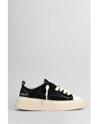 Rhun - Sneakers in Camoscio Nero - Lyst