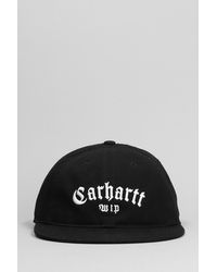 Carhartt - Cappello in Cotone Nero - Lyst