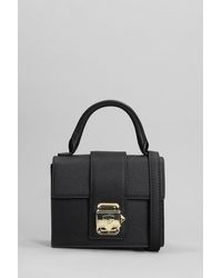 Chiara Ferragni - Shoulder Bag In Black Faux Leather - Lyst
