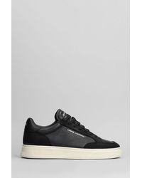 Crime London - Eclipse Sneakers In Black Leather - Lyst