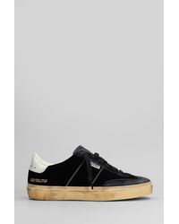 Golden Goose - Sneakers Soul Star in Velluto Nero - Lyst