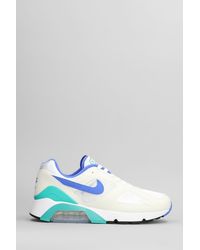 Nike - Sneakers Air 180 in pelle e tessuto Bianco - Lyst