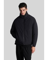 Attachment - Puffer In Black Nylon - Lyst