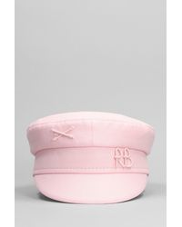 Ruslan Baginskiy - Hats In Rose-pink Cotton - Lyst