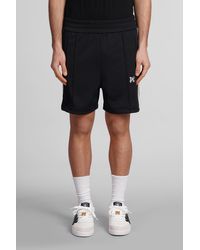 Palm Angels - Shorts In Black Polyester - Lyst