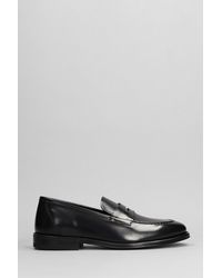 Henderson - Loafers In Black Leather - Lyst
