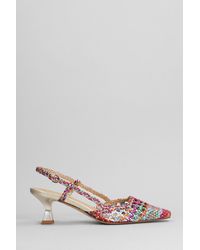 Chantal - Pumps In Multicolor Leather - Lyst
