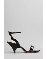Marc Ellis - Sandals In Black Patent Leather - Lyst
