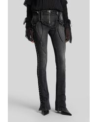Blumarine - Jeans In Black Cotton - Lyst