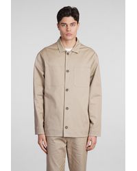 Holy Caftan - Sandy Sz Casual Jacket In Beige Cotton - Lyst