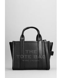 Marc Jacobs - The Small Tote Tote In Black Leather - Lyst
