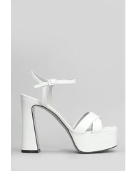 Roberto Festa - Sandali Stella in Pelle Bianca - Lyst