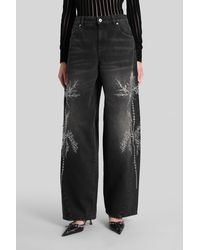 Blumarine - Jeans In Black Cotton - Lyst