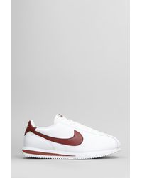 Nike - Sneakers Cortez in Pelle Bianca - Lyst
