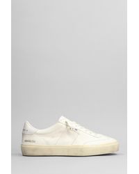 Golden Goose - Soul-star Sneakers In White Leather - Lyst