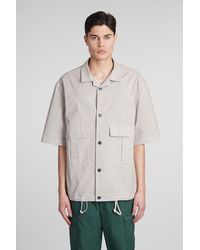 Barena - Ventura Shirt In Beige Cotton - Lyst