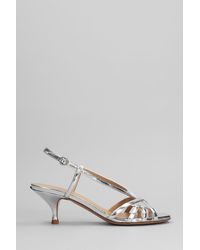 A.Bocca - Sandals In Silver Leather - Lyst