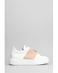 Via Roma 15 - Sneakers In White Leather - Lyst