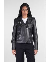 IRO - Newhan Biker Biker Jacket - Lyst