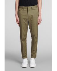 Low Brand - Cooper T1.7 Pants In Green Cotton - Lyst