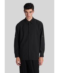 Attachment - Camicia in Poliestere Nera - Lyst