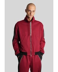State of Order - Teknit Wave Casual Jacket In Red Polyester - Lyst