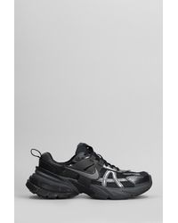 Nike - Sneakers V2K Run in pelle e tessuto Nero - Lyst