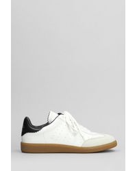 Isabel Marant - Bryce Leather Sneakers - Lyst