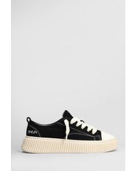 Rhun - Suede Sneakers In Black Suede - Lyst