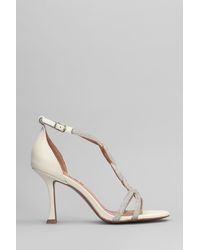 Bibi Lou - Circe 90 Sandals In White Leather - Lyst