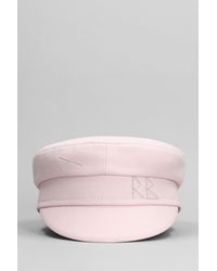Ruslan Baginskiy - Hats In Rose-pink Cotton - Lyst