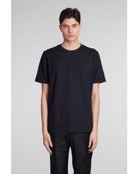Theory - T-shirt In Black Viscose - Lyst